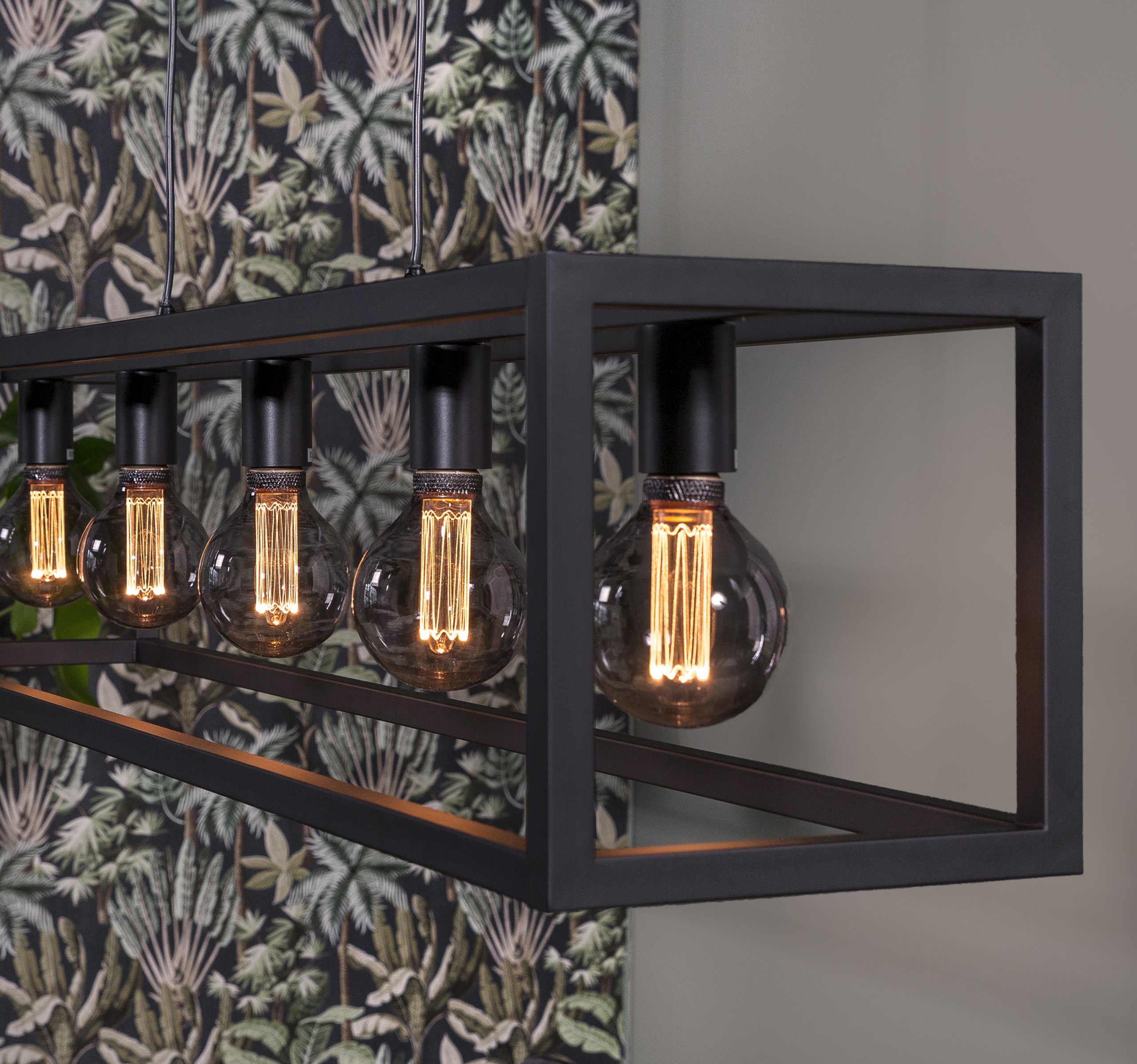 Haluta Hanglamp | 5-lichts | Zwart - Afbeelding 4