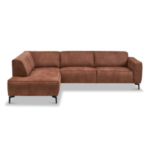 Haluta Hoekbank Alkmaar - 270 x 209 x 77 cm - Cognac - Links