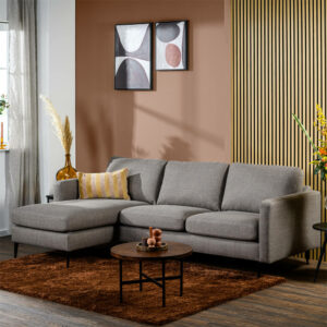Haluta Hoekbank Anne – 248 x 155 x 80 cm – Taupe – Links